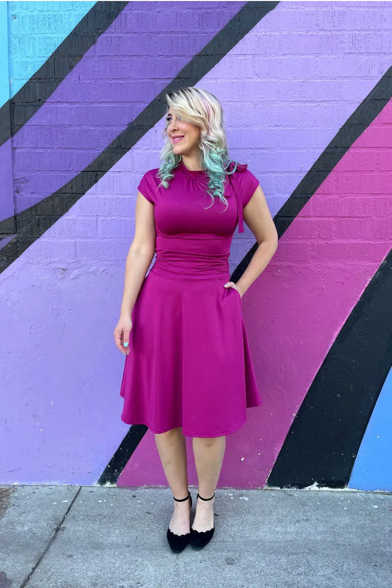 Bombshell Dress in Magenta sold by Modcloth