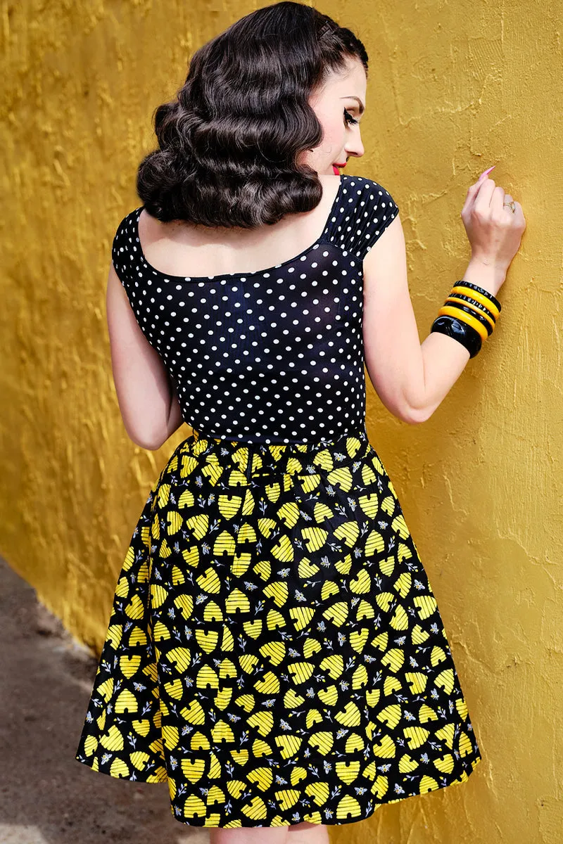 Honey Hives A-line Skirt sold by Modcloth product image thumbnail 3