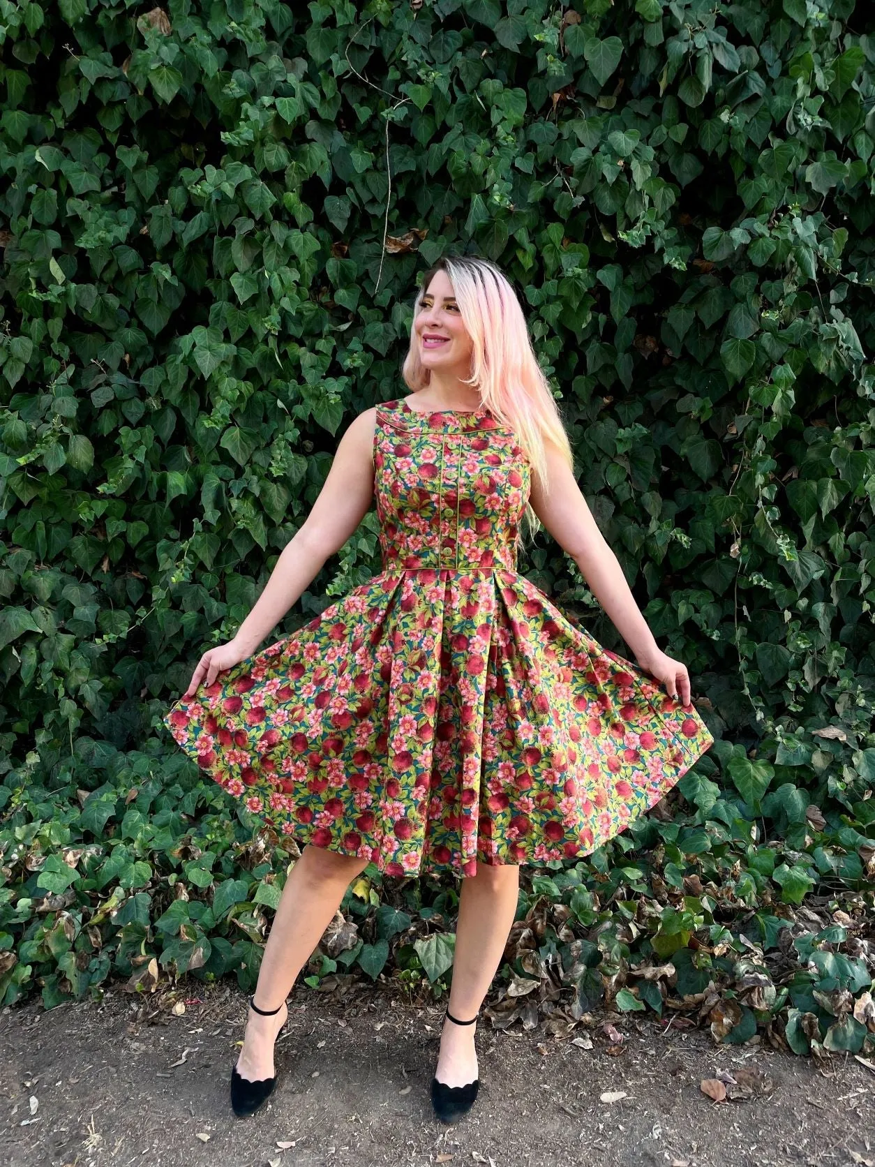 Elizabeth Dress in Pomegranate sold by Modcloth