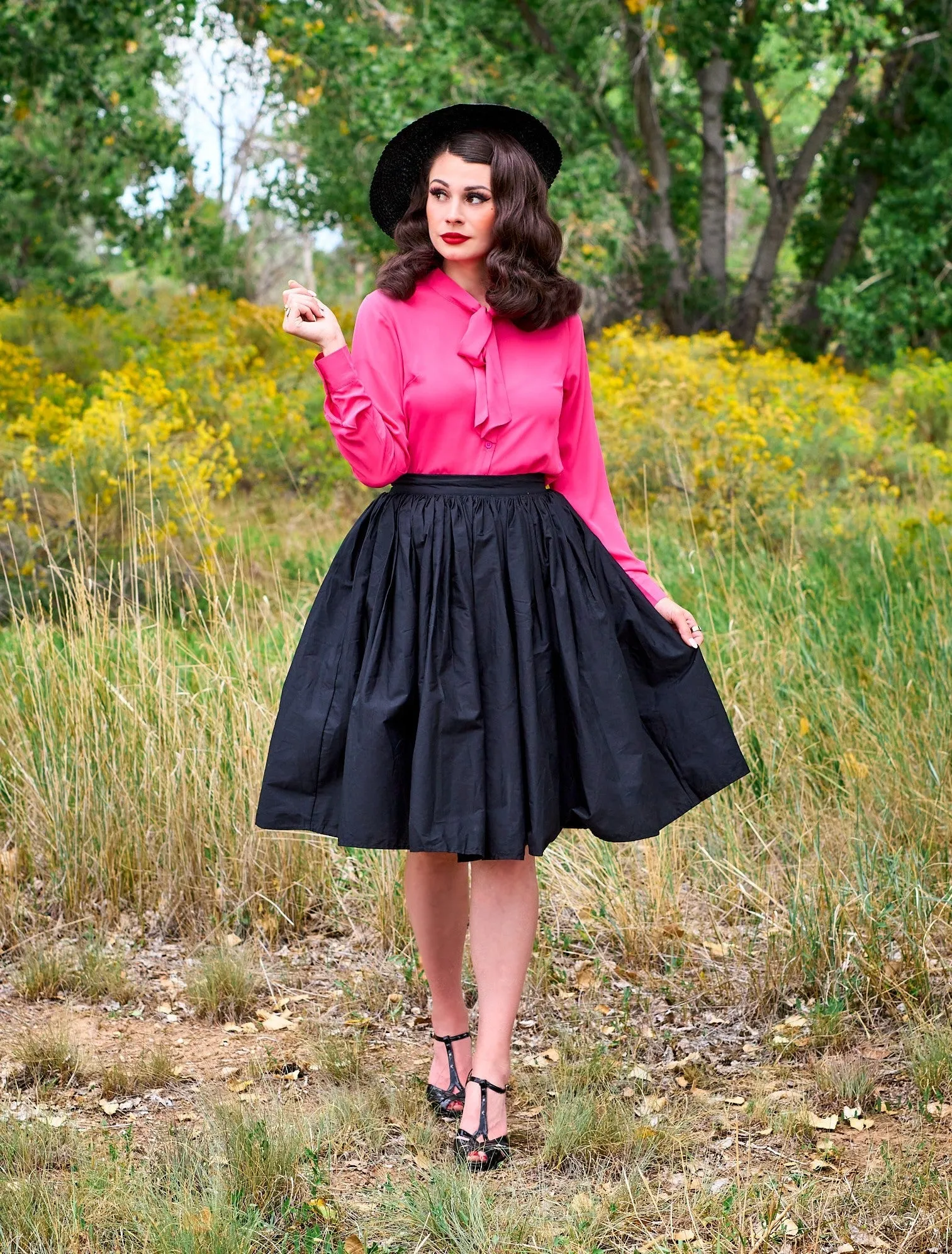 Helen Retro Blouse in Pink sold by Modcloth product image thumbnail 2