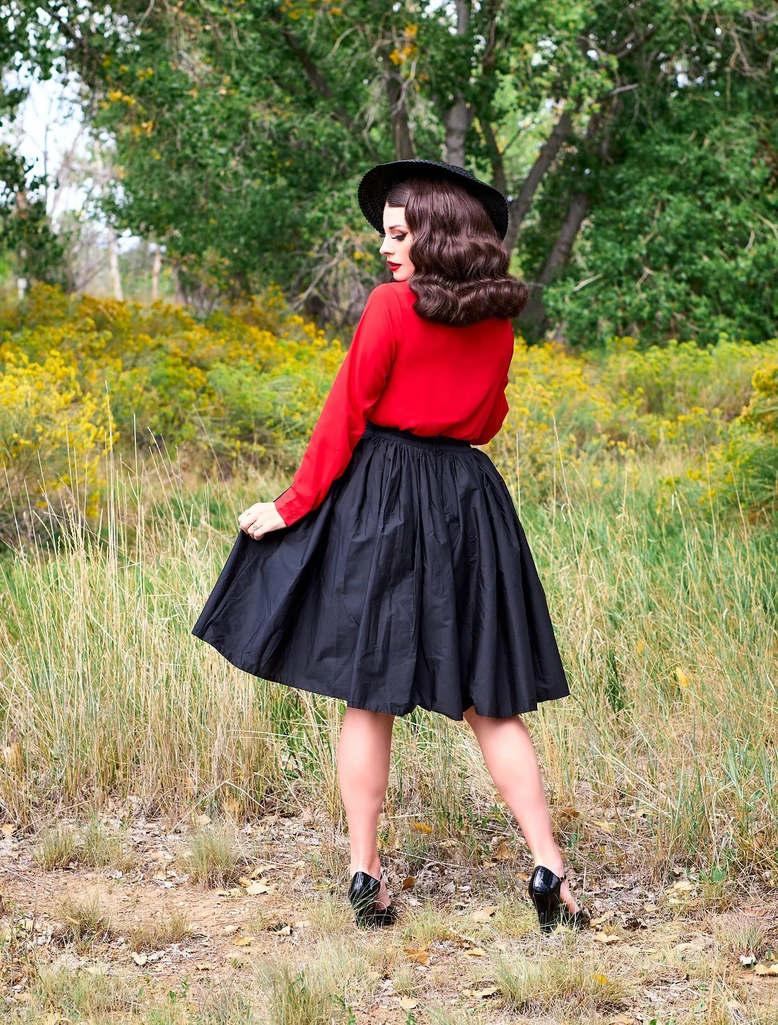 Helen Retro Blouse in Red sold by Modcloth product image thumbnail 3
