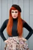 Black Mock Neck Top sold by Modcloth