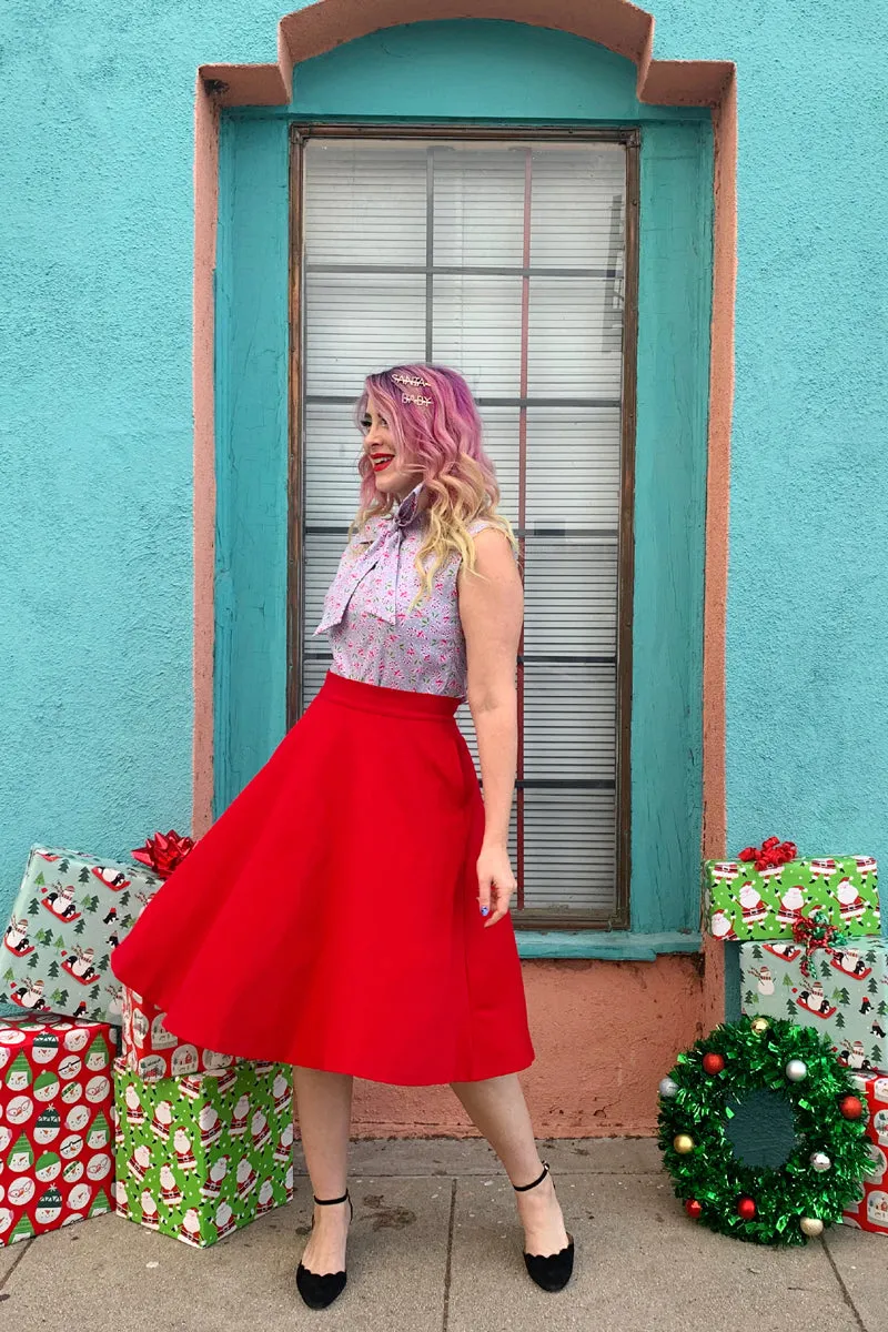 Charlotte Skirt in Red sold by Modcloth product image thumbnail 3