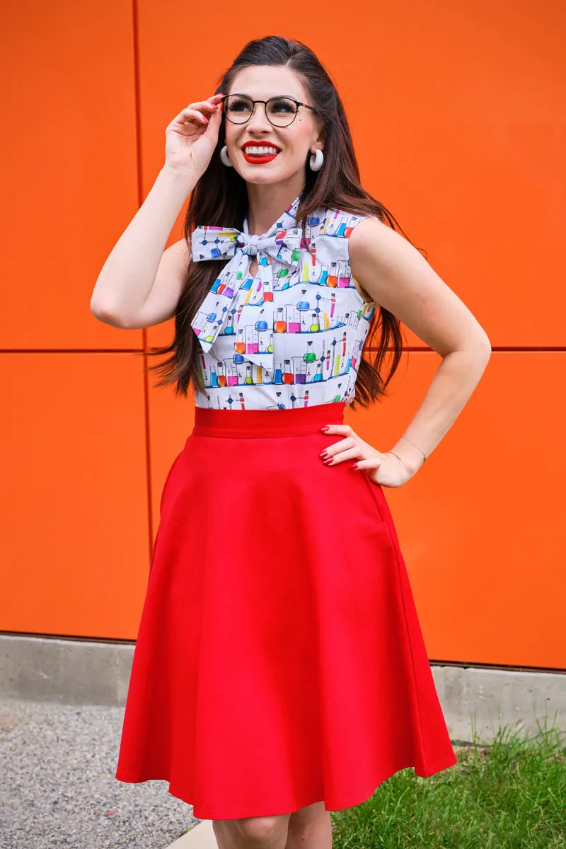 Charlotte Skirt in Red sold by Modcloth product image thumbnail 2