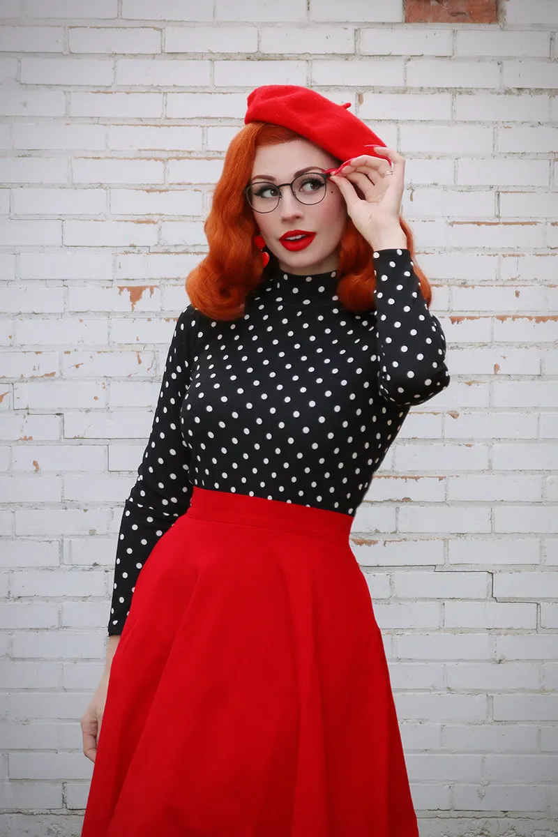 Charlotte Skirt in Red sold by Modcloth product image thumbnail 4
