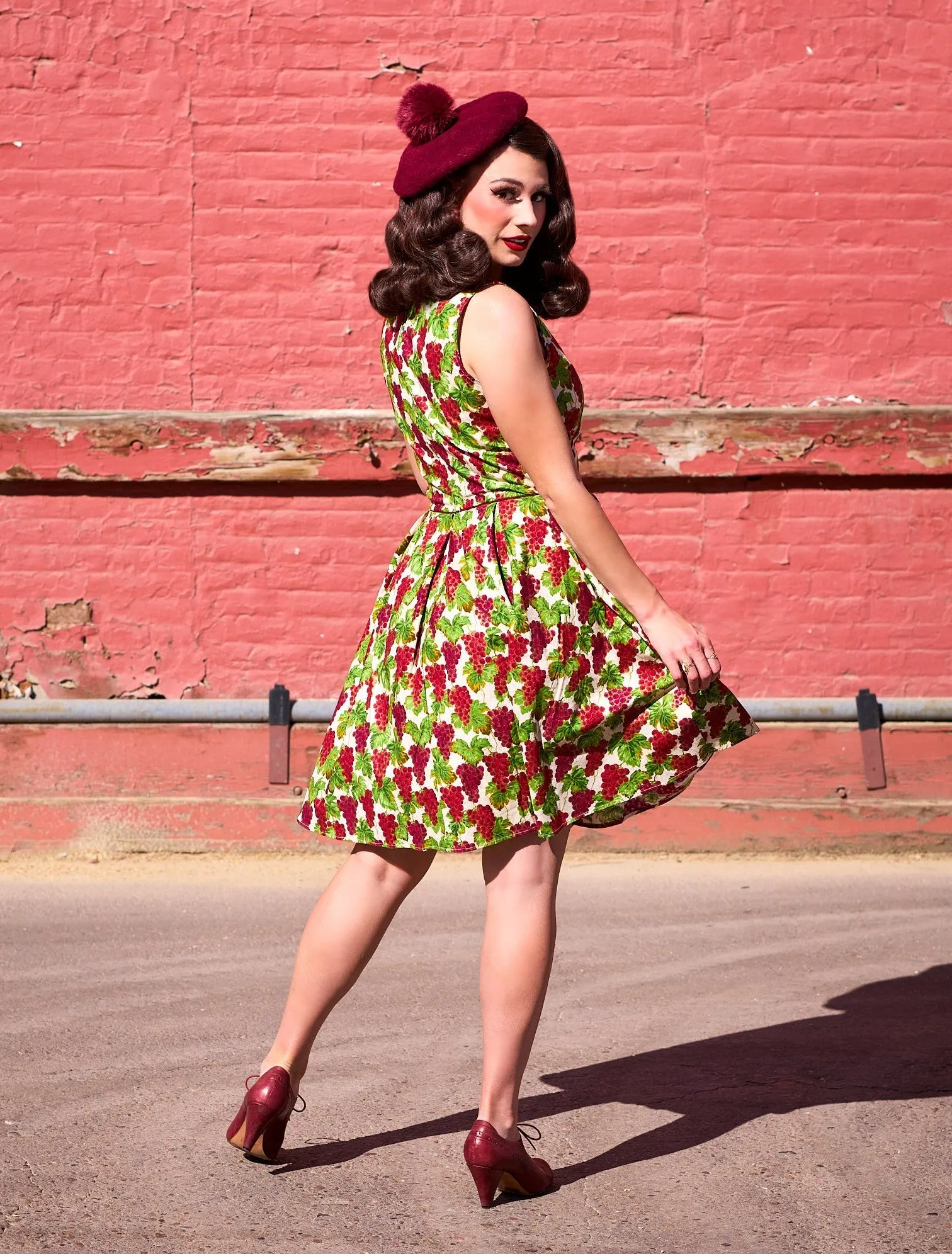 Elizabeth Dress in Grapes sold by Modcloth product image thumbnail 2
