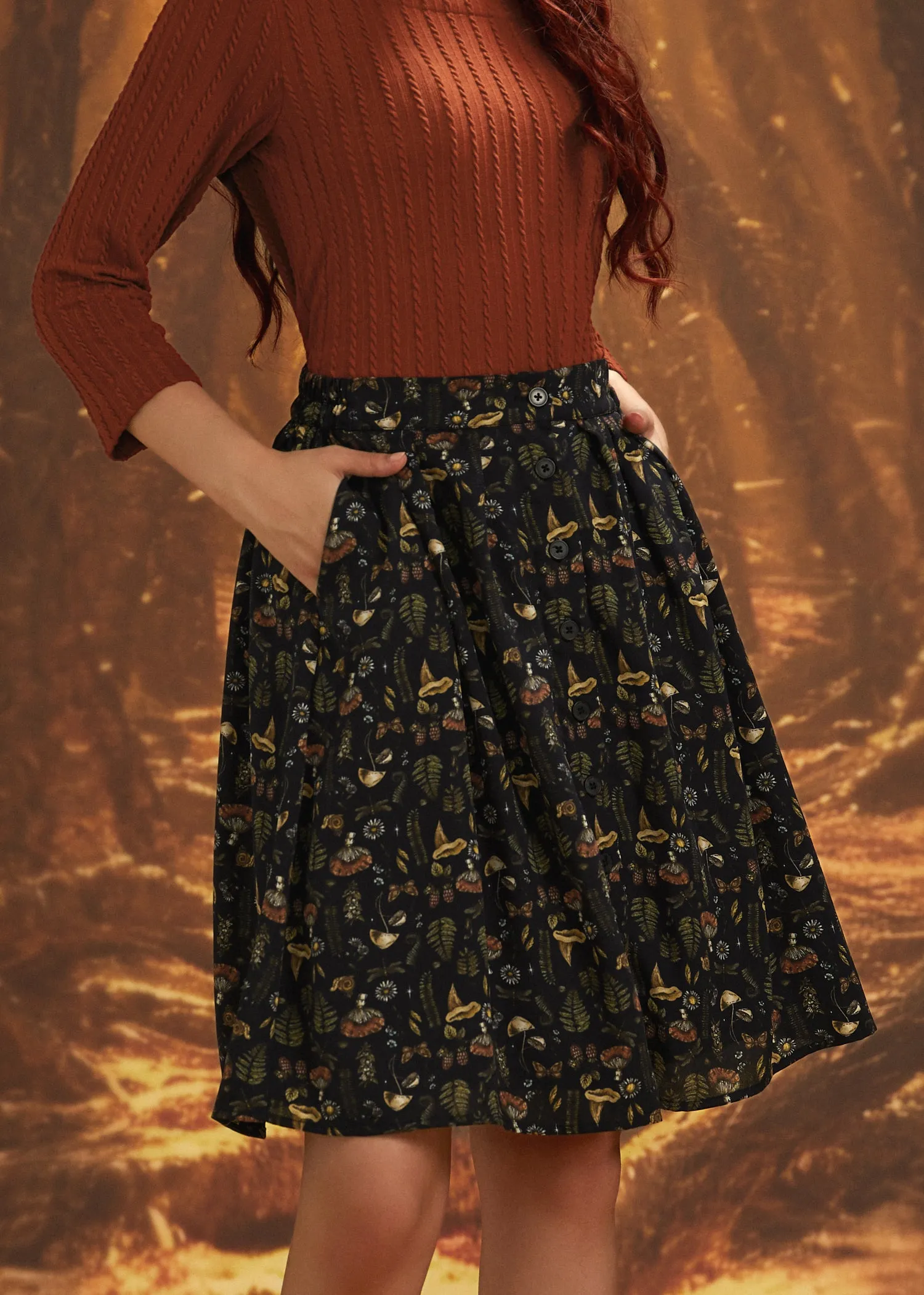 ModCloth Scholastic and Fantastic Jumper Skirt sold by Modcloth product image thumbnail 2