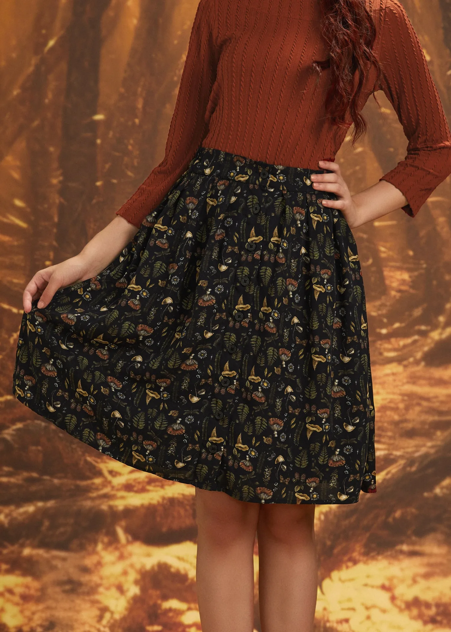 ModCloth Scholastic and Fantastic Jumper Skirt sold by Modcloth product image thumbnail 4