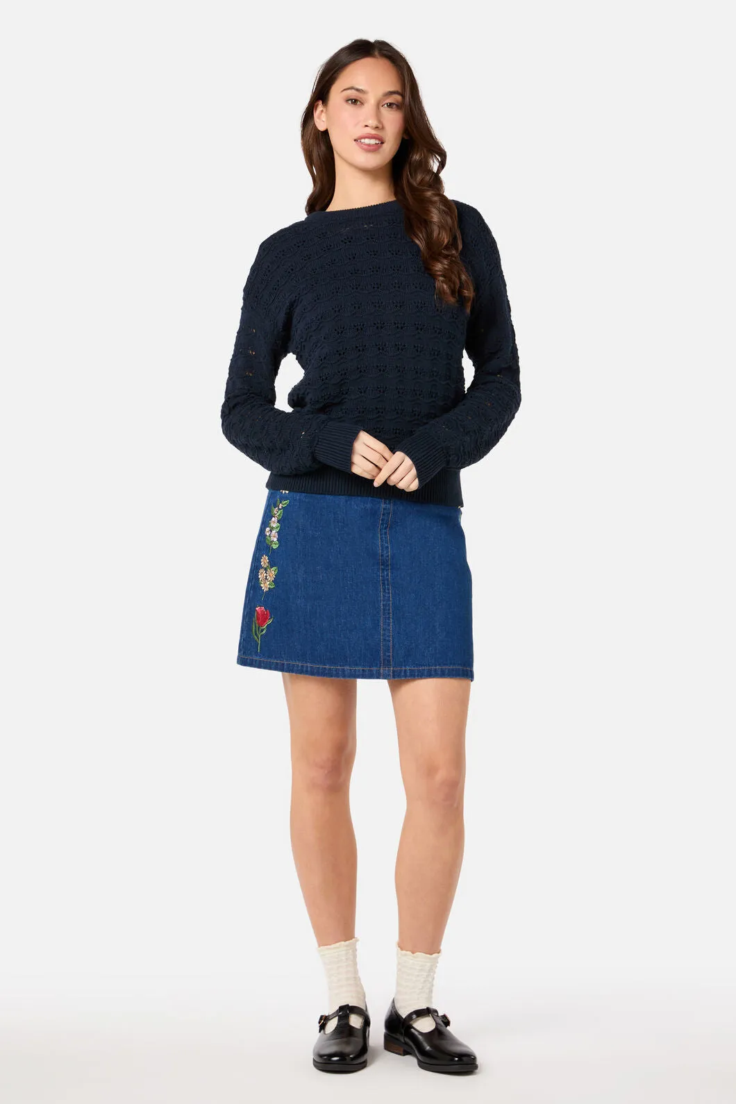 Bea Lacey Knit Sweater sold by Modcloth product image thumbnail 3