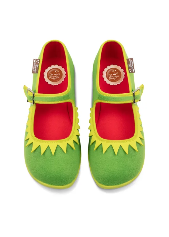 Chocolaticas® The Frog  Women's Mary Jane Flat sold by Modcloth