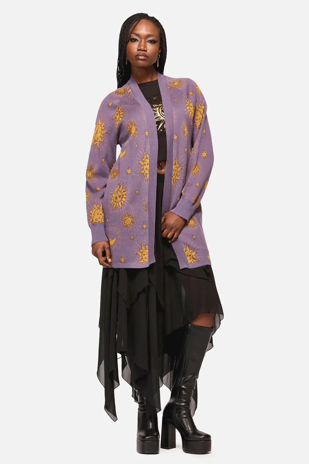 Cosmic Light Goth Cardigan sold by Modcloth product image thumbnail 4