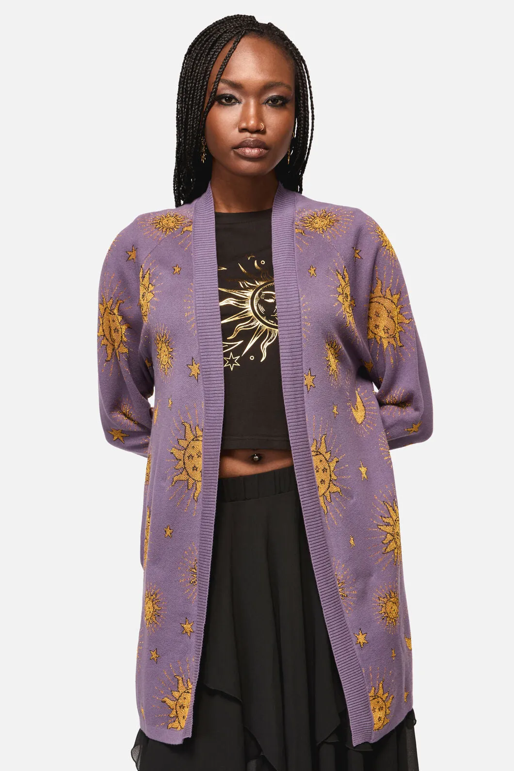 Cosmic Light Goth Cardigan sold by Modcloth