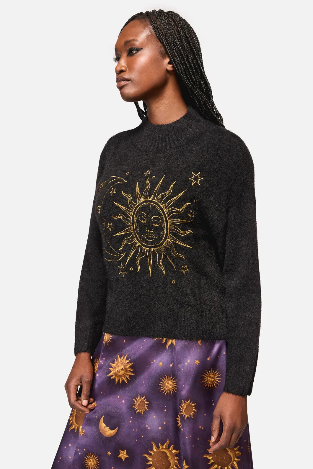 Sun And Moon Goth Knit sold by Modcloth product image thumbnail 2