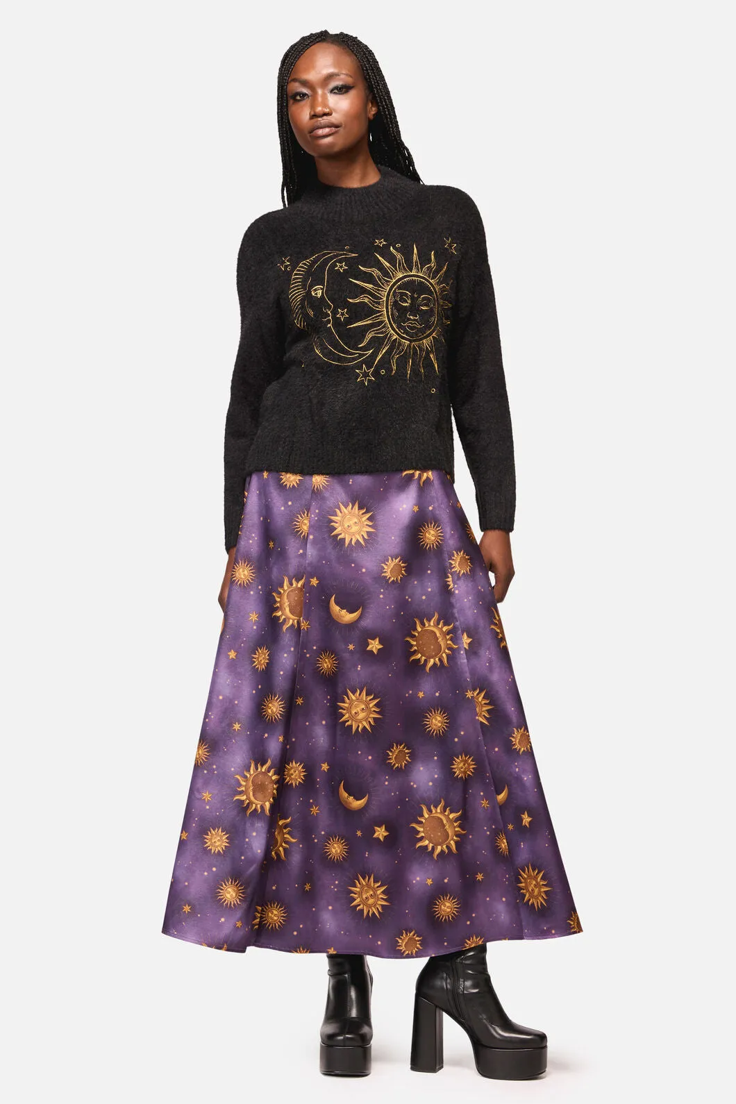 Sun And Moon Goth Knit sold by Modcloth product image thumbnail 4