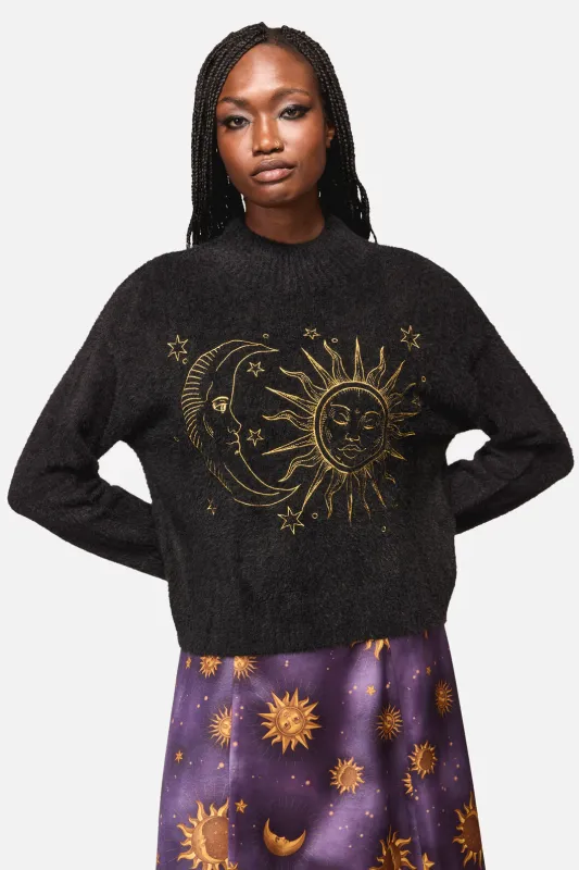 Sun And Moon Goth Knit sold by Modcloth