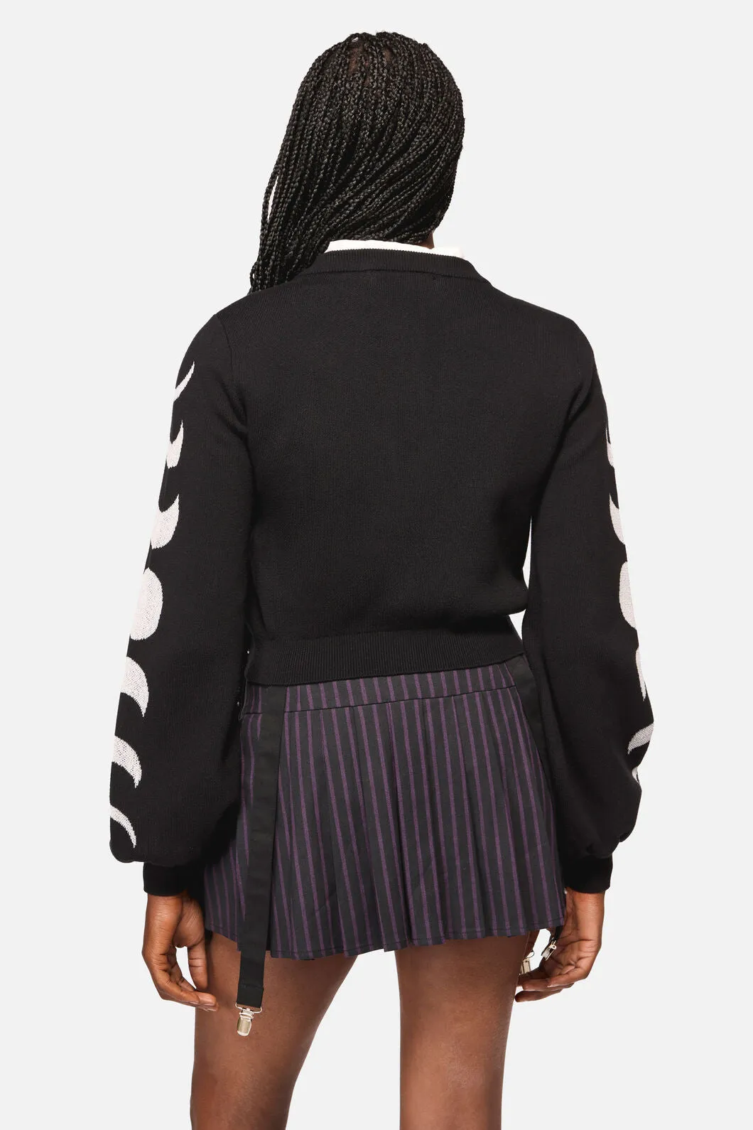 Moon Phase Goth Cardigan sold by Modcloth product image thumbnail 3