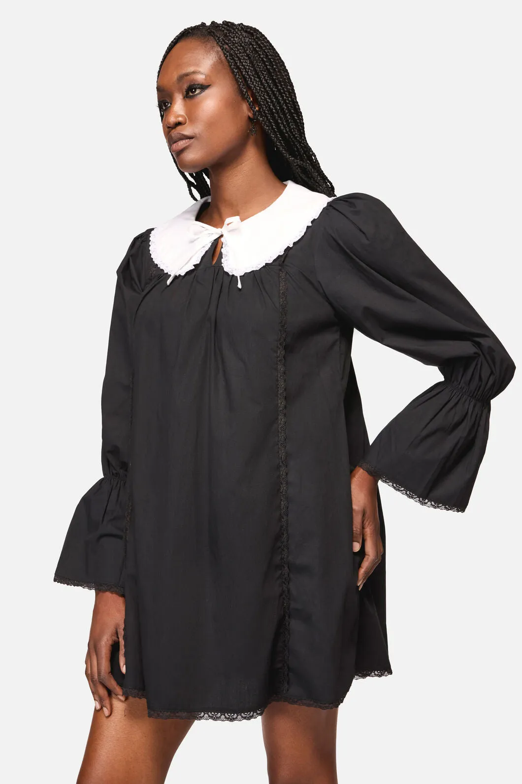 The Adorned Collar Lace Dress sold by Modcloth product image thumbnail 5