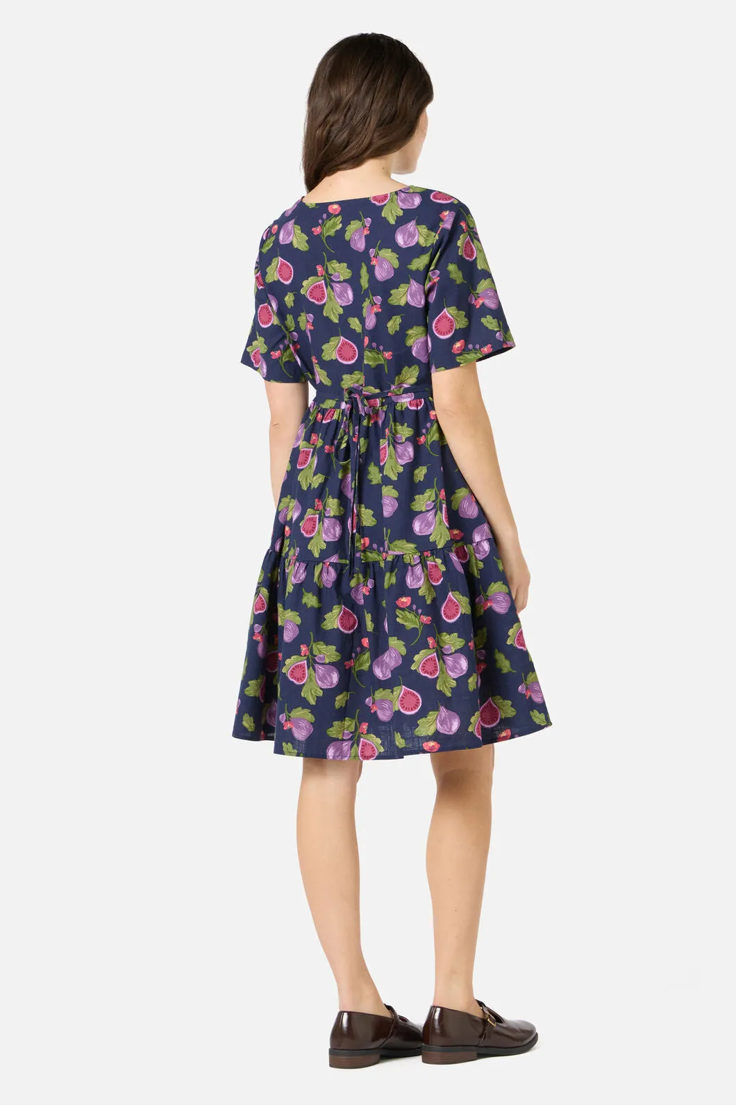 Fig Tiered Cotton Smock Dress sold by Modcloth product image thumbnail 5