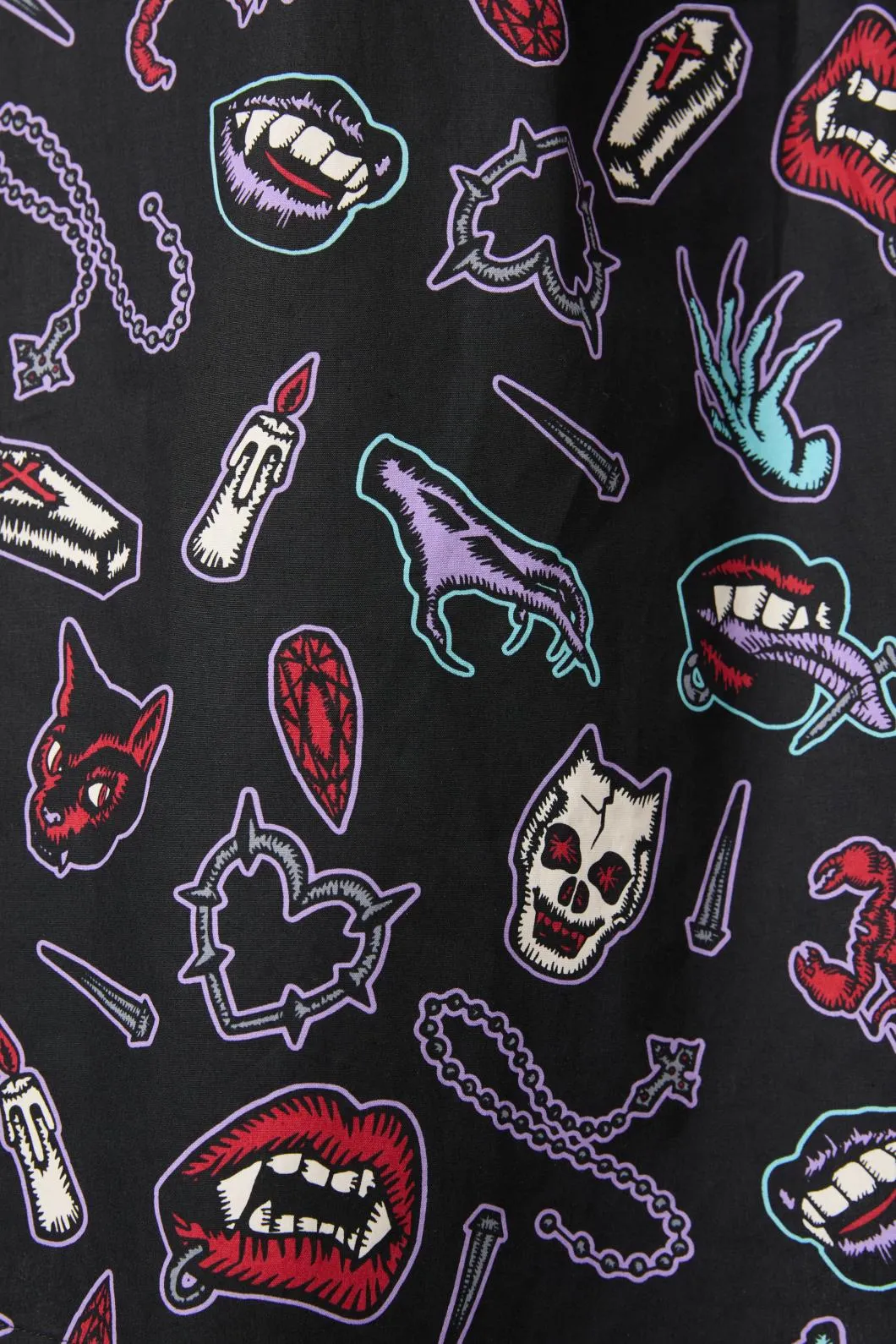 Sucked In Gothic Dress sold by Modcloth product image thumbnail 5