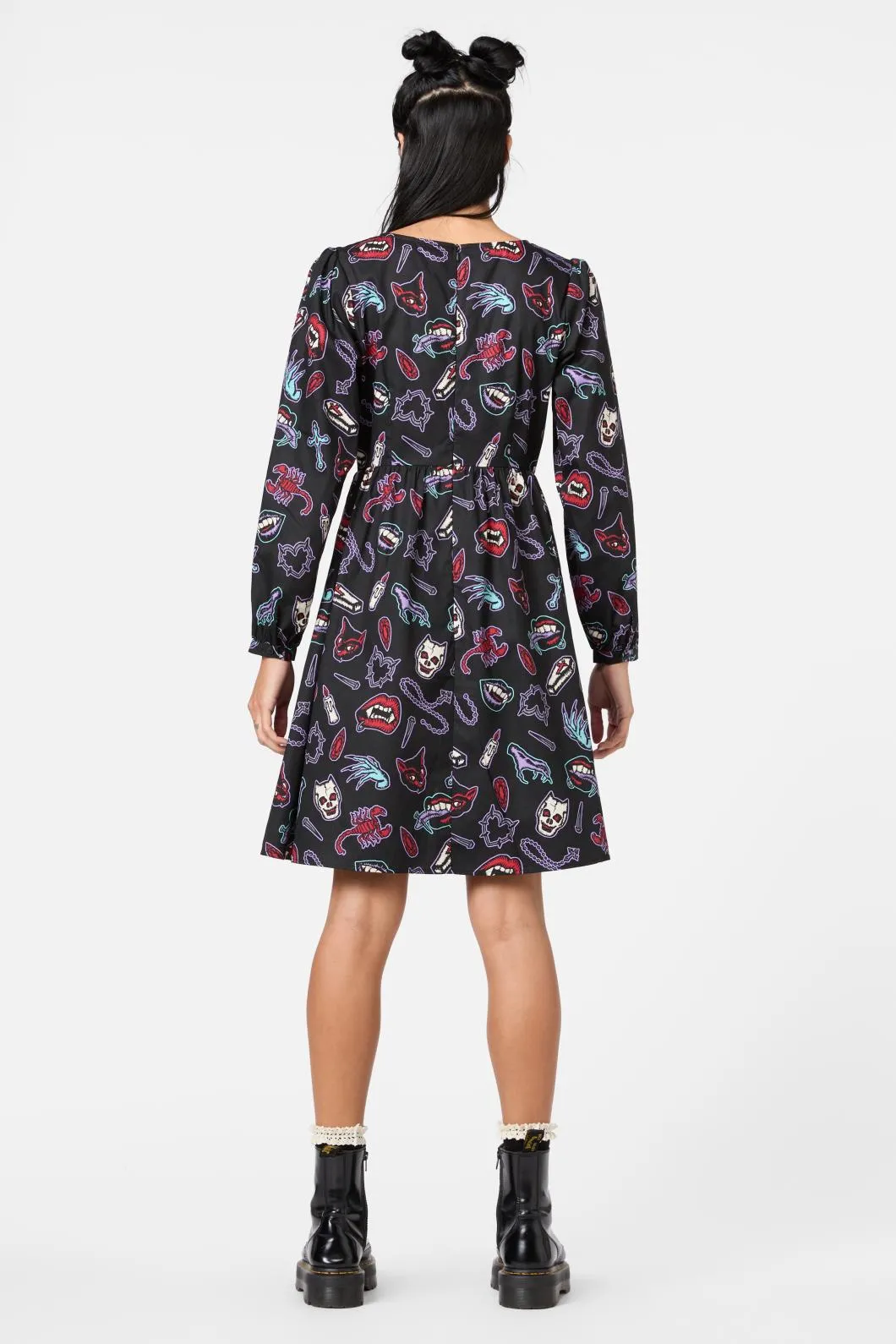 Sucked In Gothic Dress sold by Modcloth product image thumbnail 2