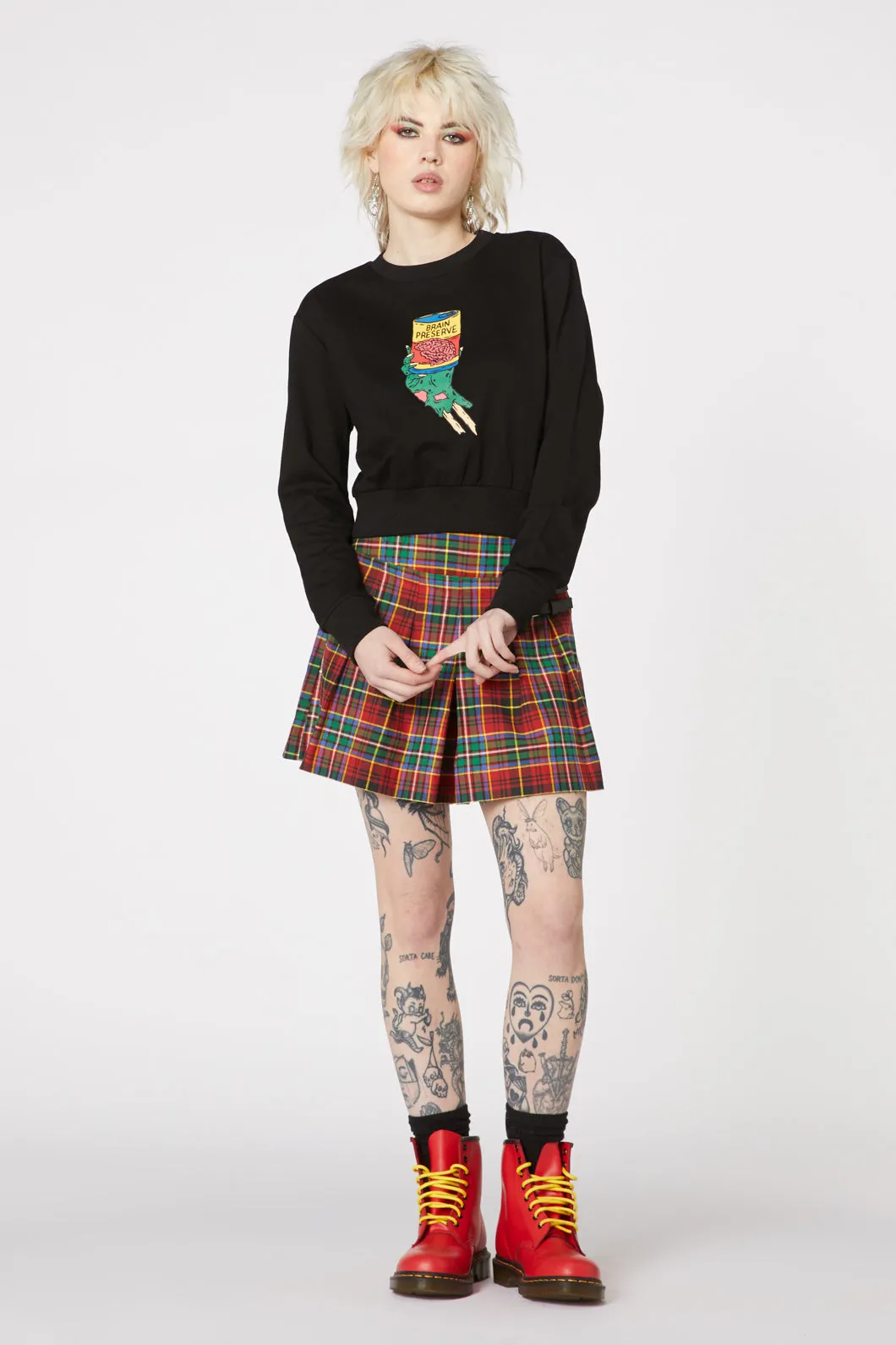 Brainz Boxy Crop Sweater sold by Modcloth product image thumbnail 3