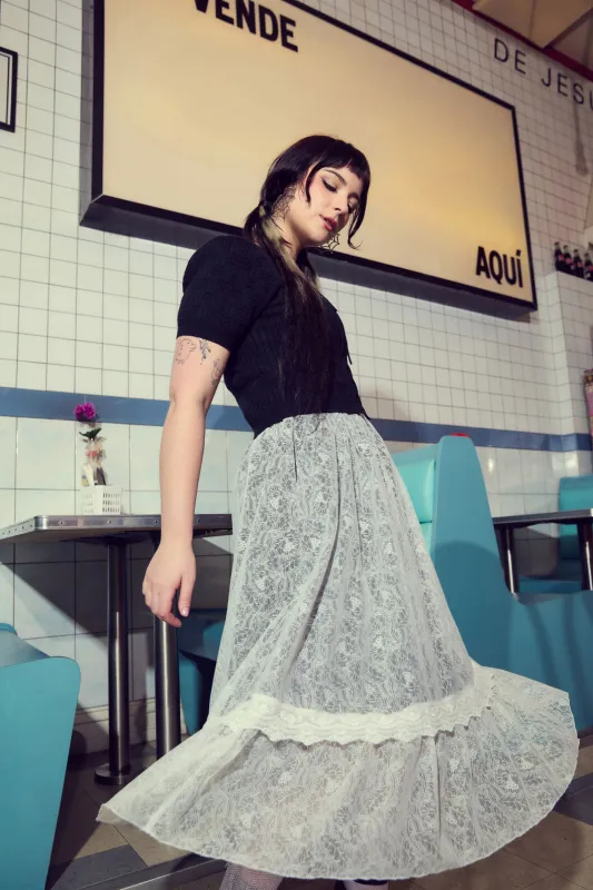 Forgotten City Lace Dress sold by Modcloth