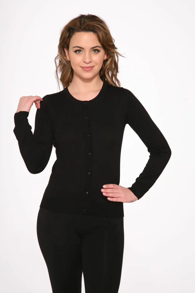 Black Crewneck Cardigan sold by Modcloth product image thumbnail 4