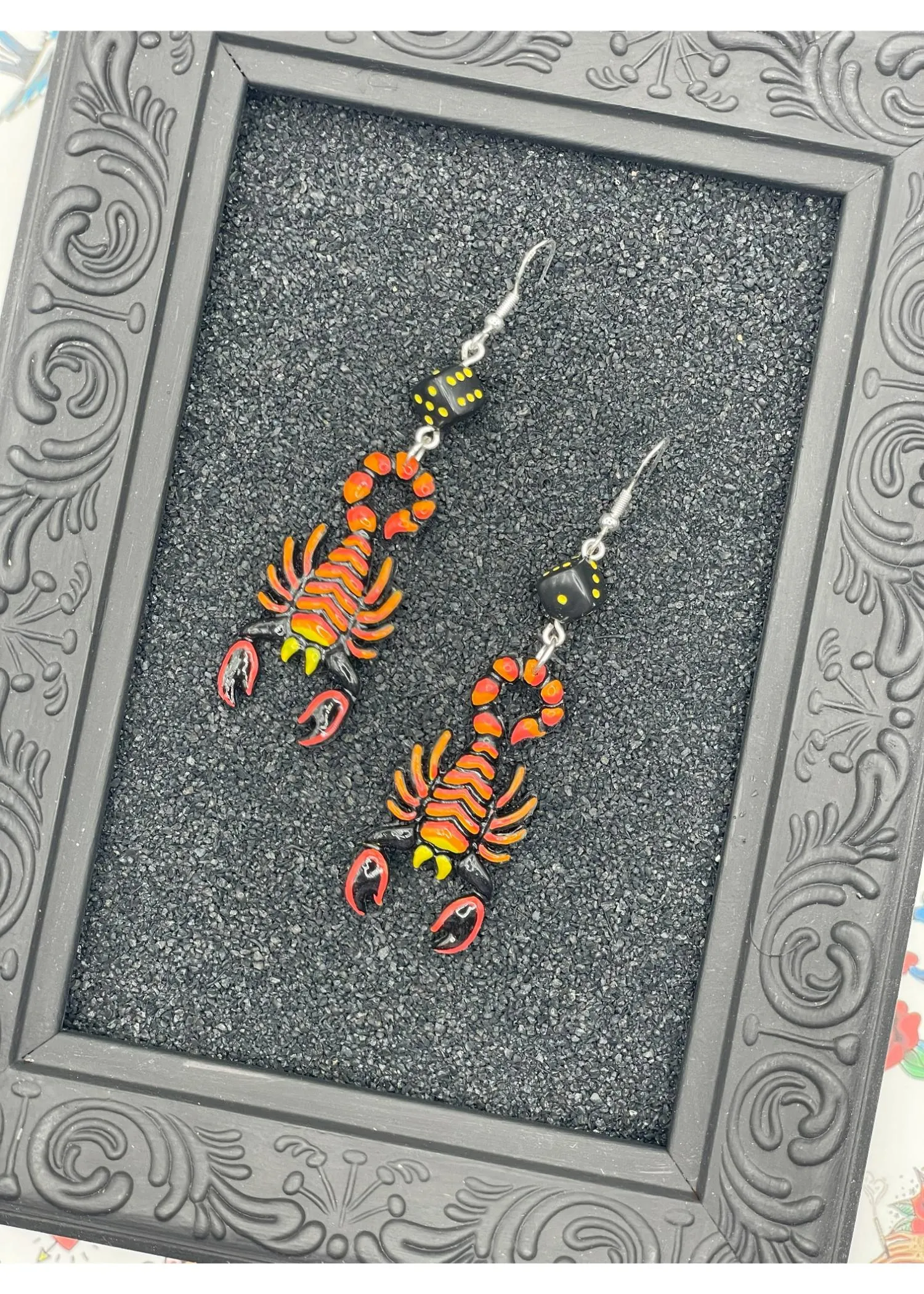 Tattoo Love Scorpion Earrings sold by Modcloth product image thumbnail 3