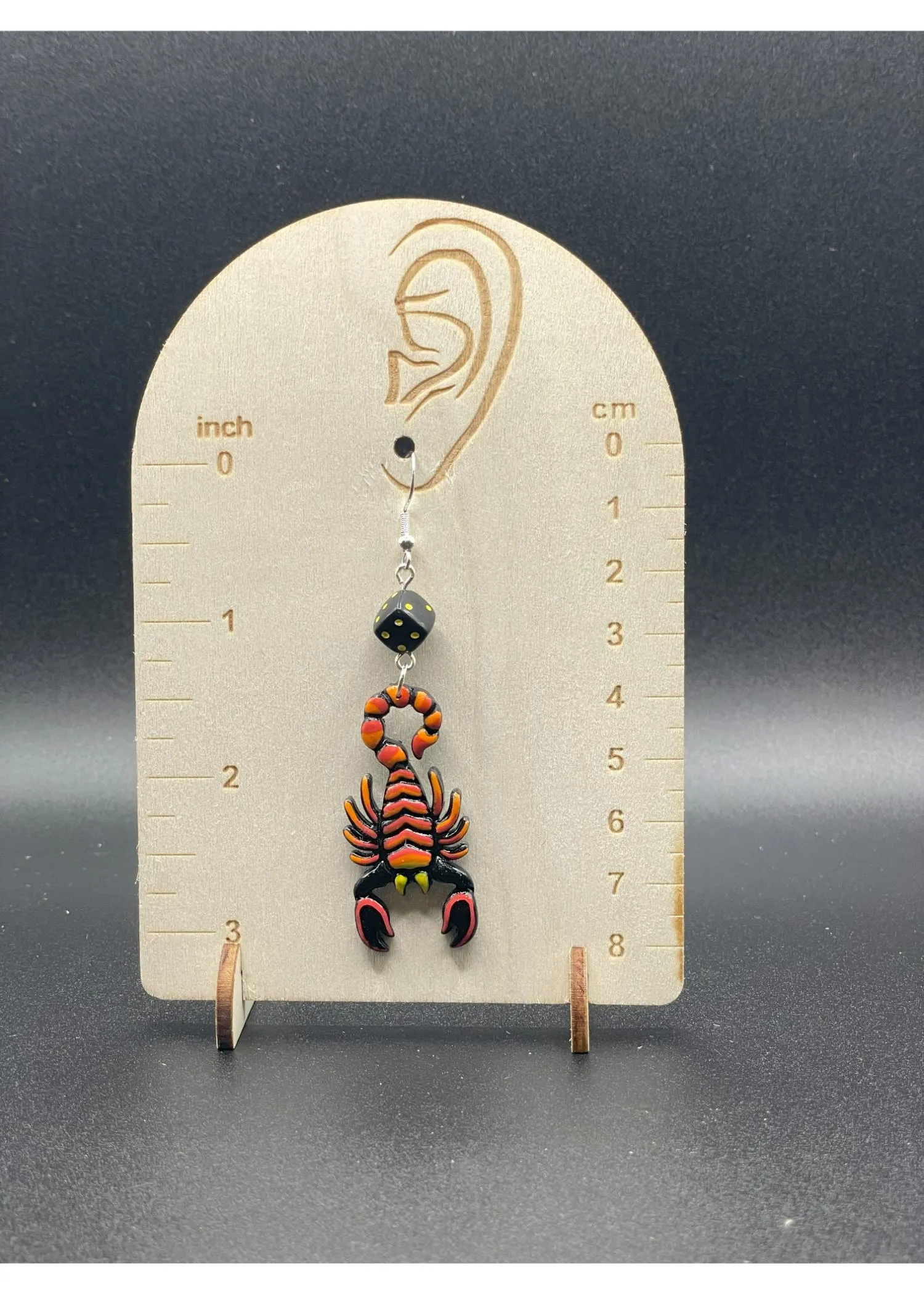 Tattoo Love Scorpion Earrings sold by Modcloth product image thumbnail 2