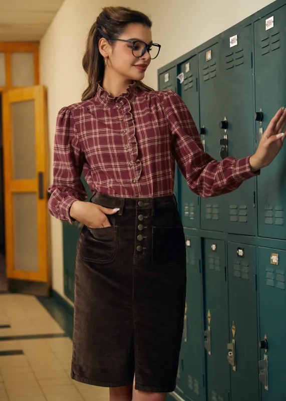 Check the Frills Blouse sold by Modcloth