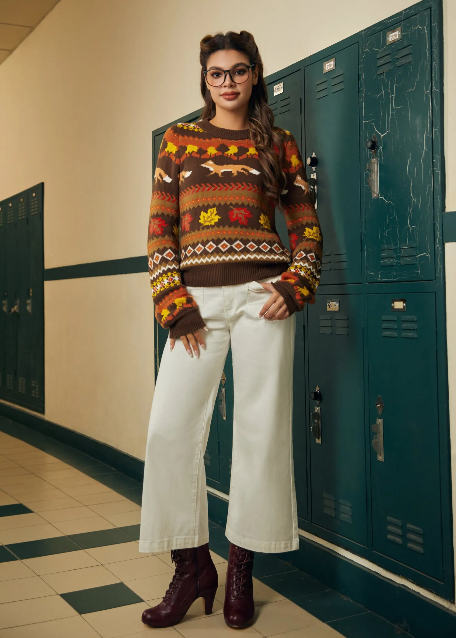 Notes of Nostalgia Crewneck Pullover sold by Modcloth product image thumbnail 2