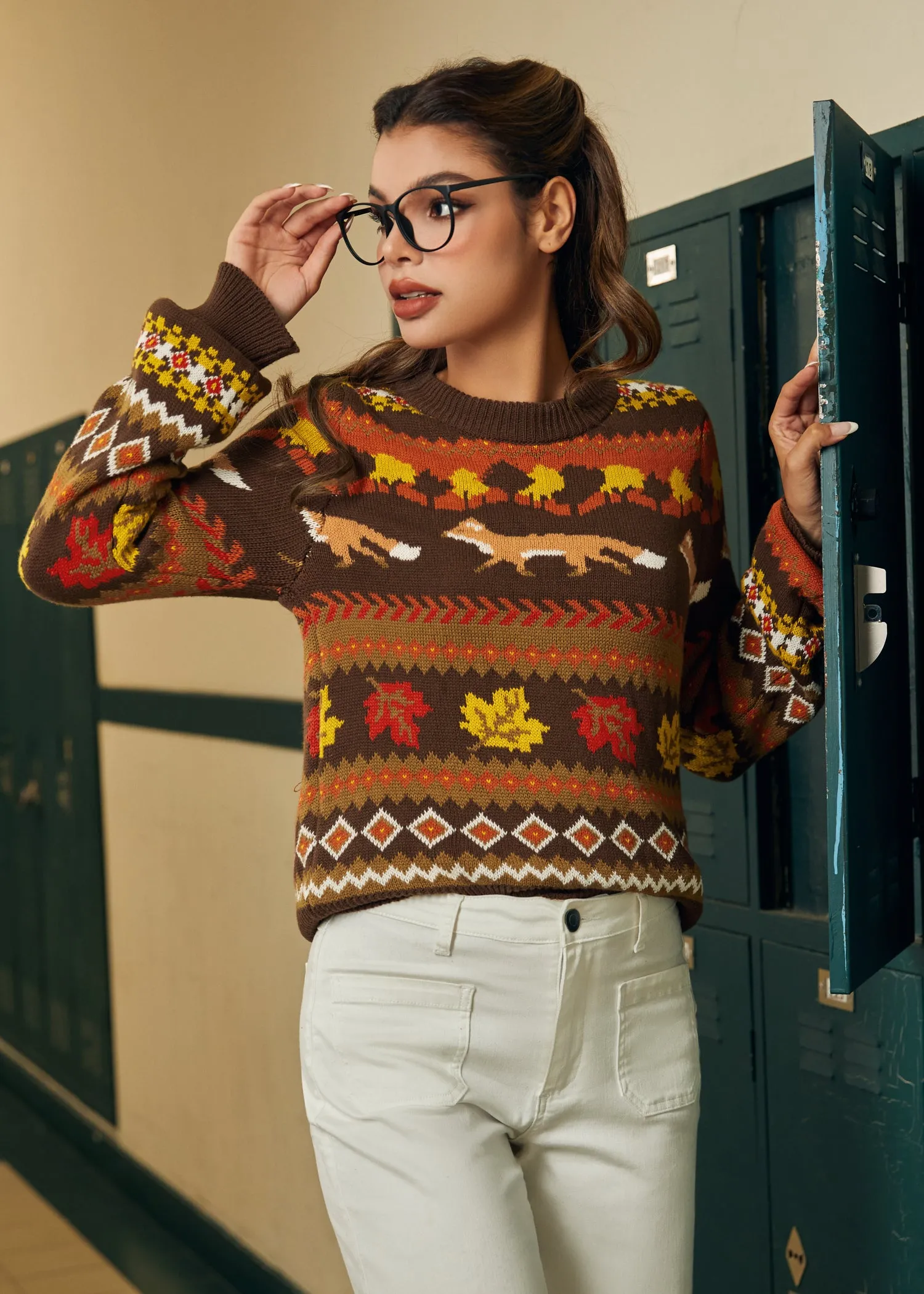 Notes of Nostalgia Crewneck Pullover sold by Modcloth product image thumbnail 3