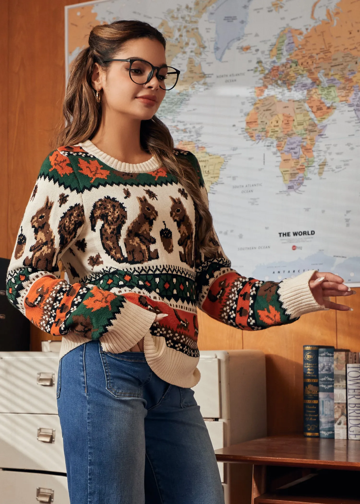 Notes of Nostalgia Crewneck Pullover sold by Modcloth product image thumbnail 3