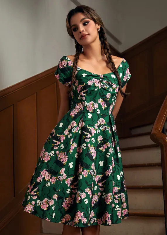 Raven About You Fit & Flare Dress made by Modcloth