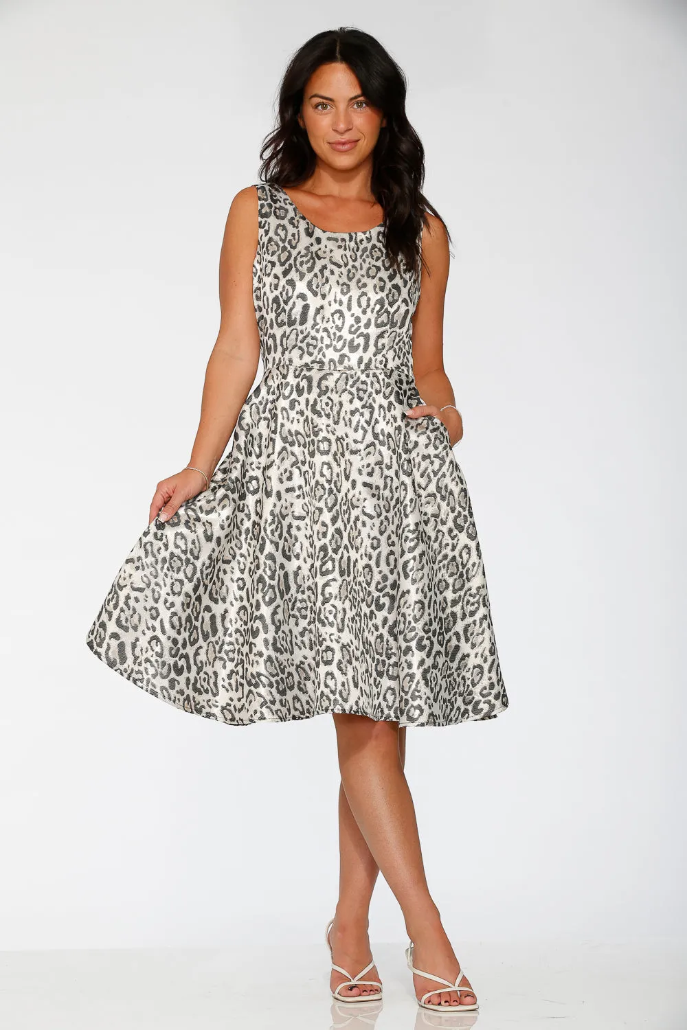 Leopard Swing Dress sold by Modcloth product image thumbnail 3