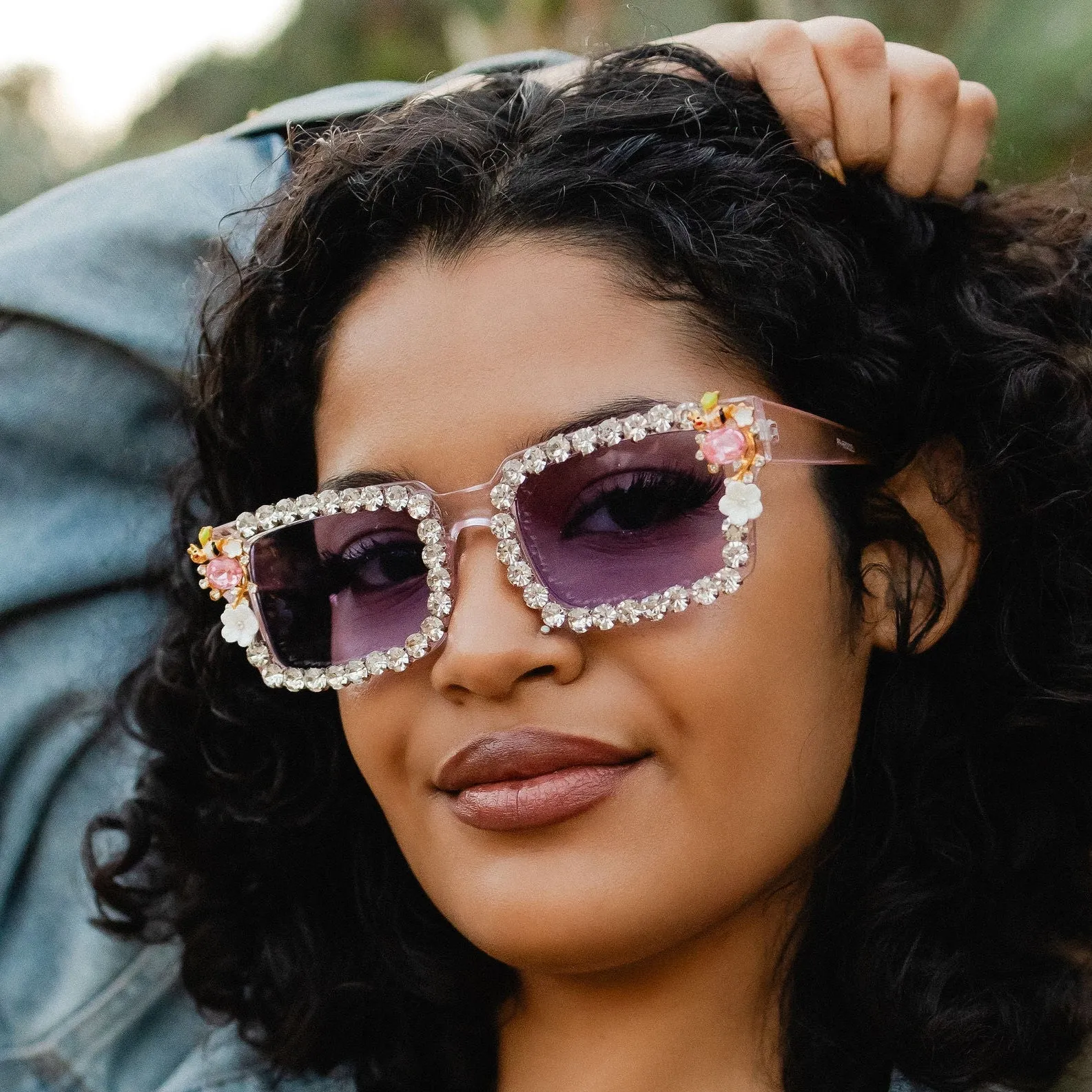 HONEY BEE Rhinestone Sunglasses sold by Modcloth product image thumbnail 3