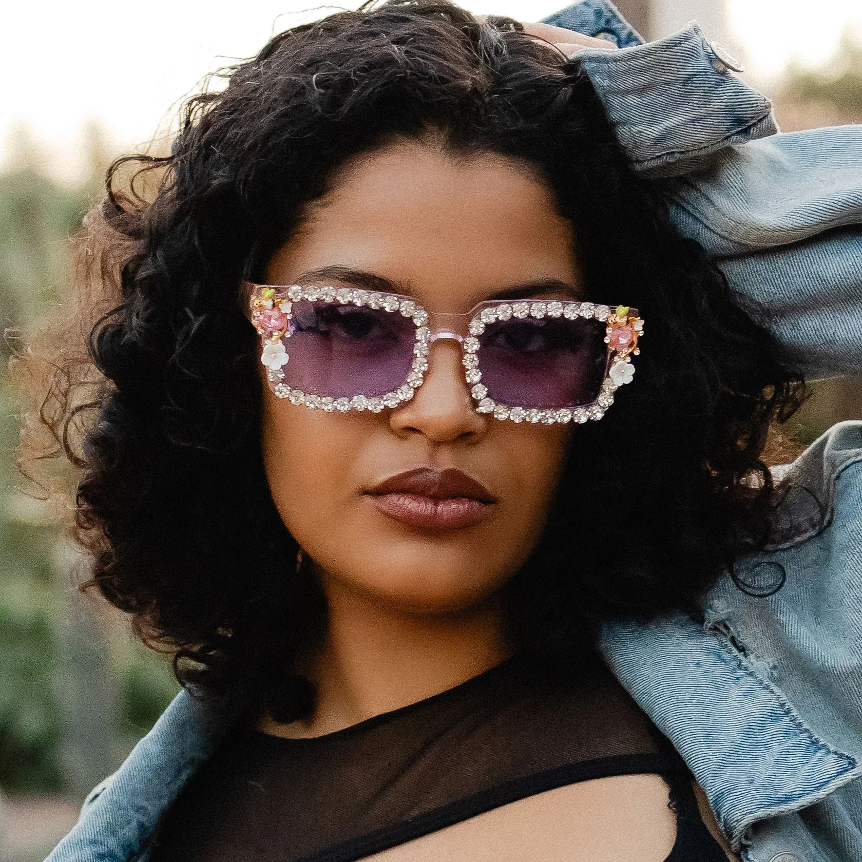 HONEY BEE Rhinestone Sunglasses sold by Modcloth product image thumbnail 4