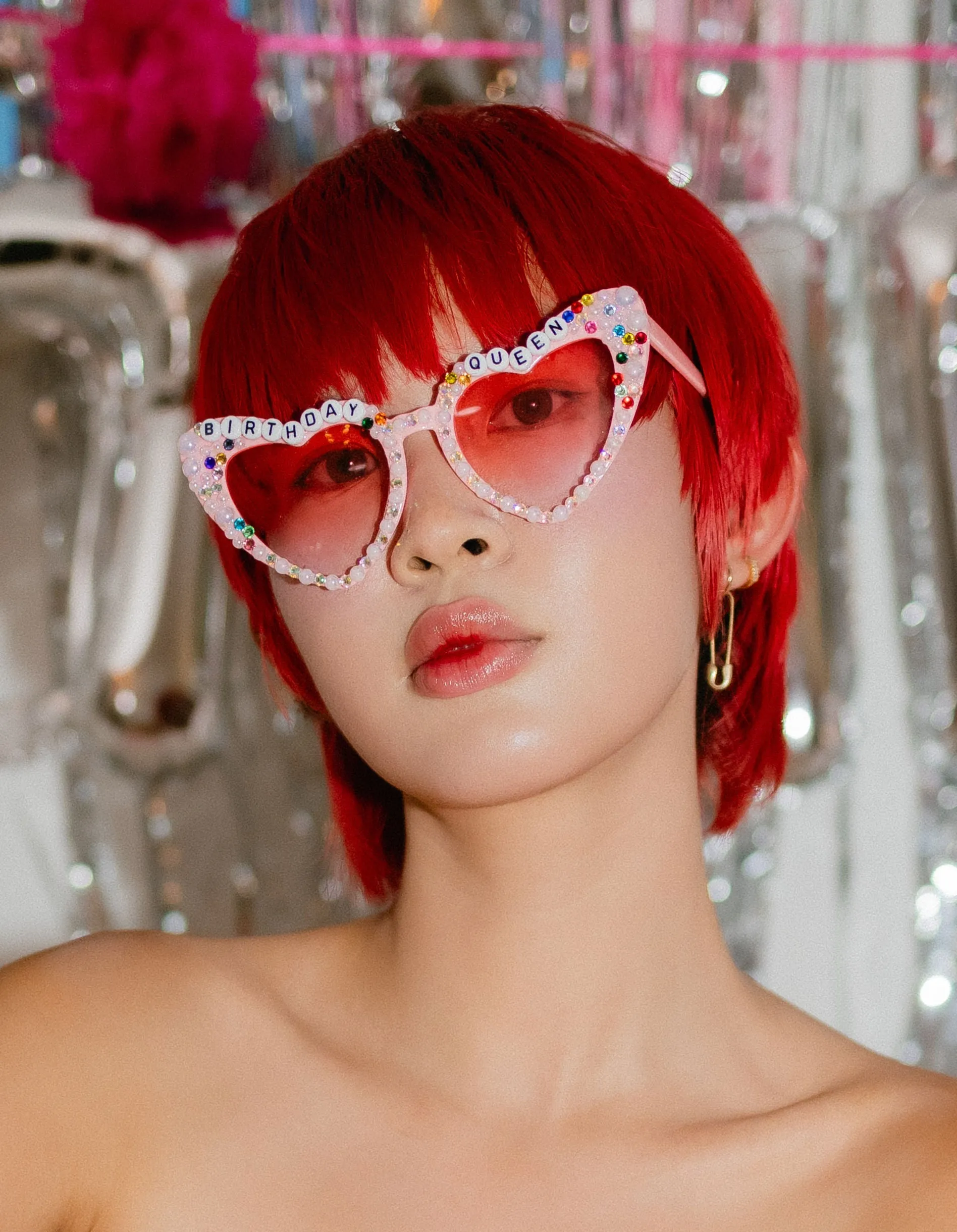 ROYALTY Birthday Queen Sunglasses sold by Modcloth