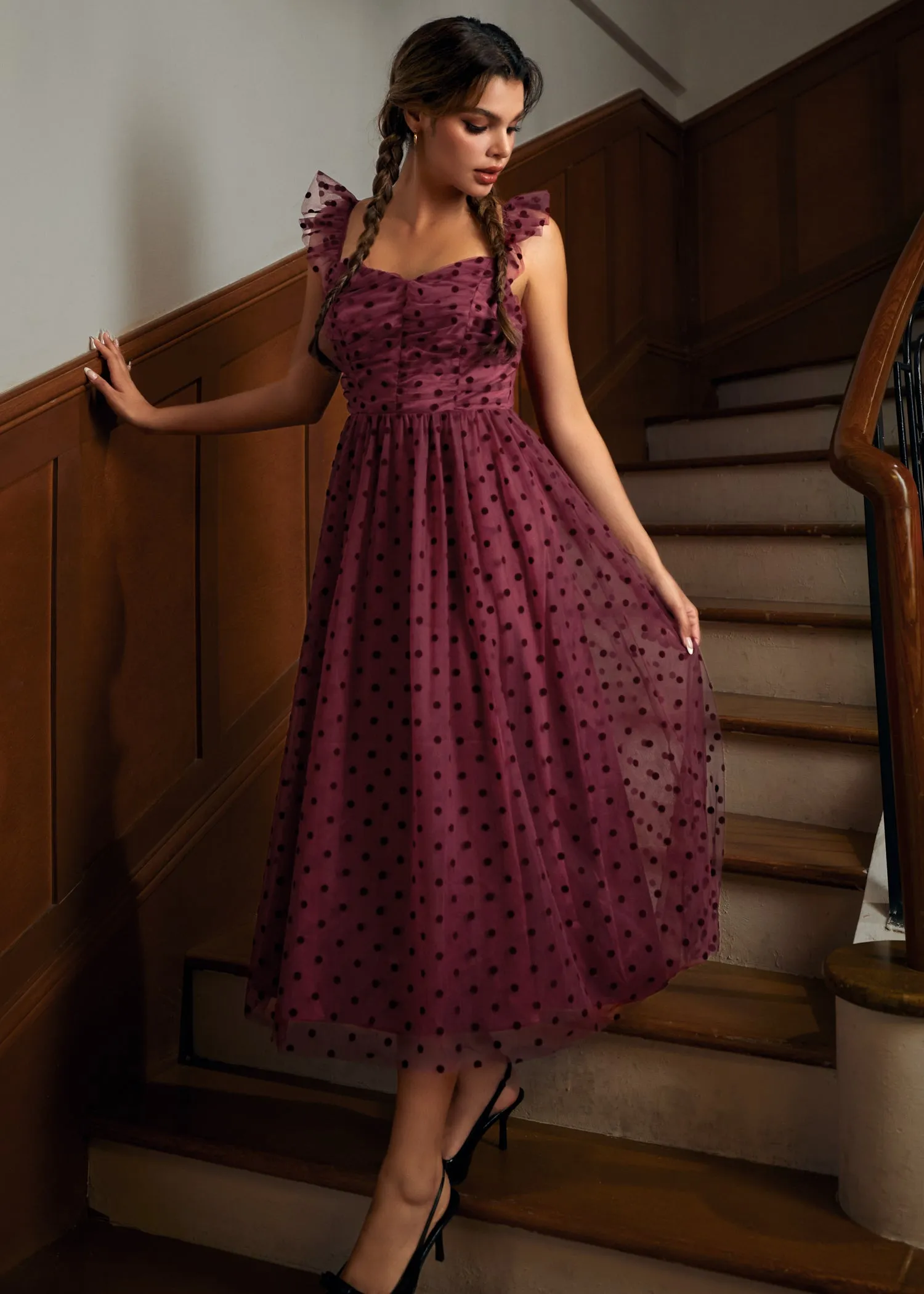 Midsummer Flutter Fit & Flare Dress sold by Modcloth