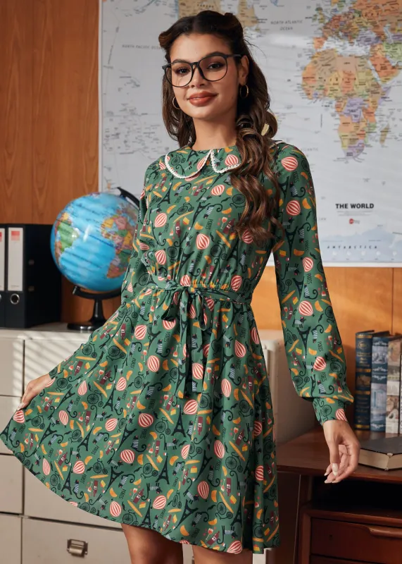 Bon Chic, Bon Collared Dress sold by Modcloth