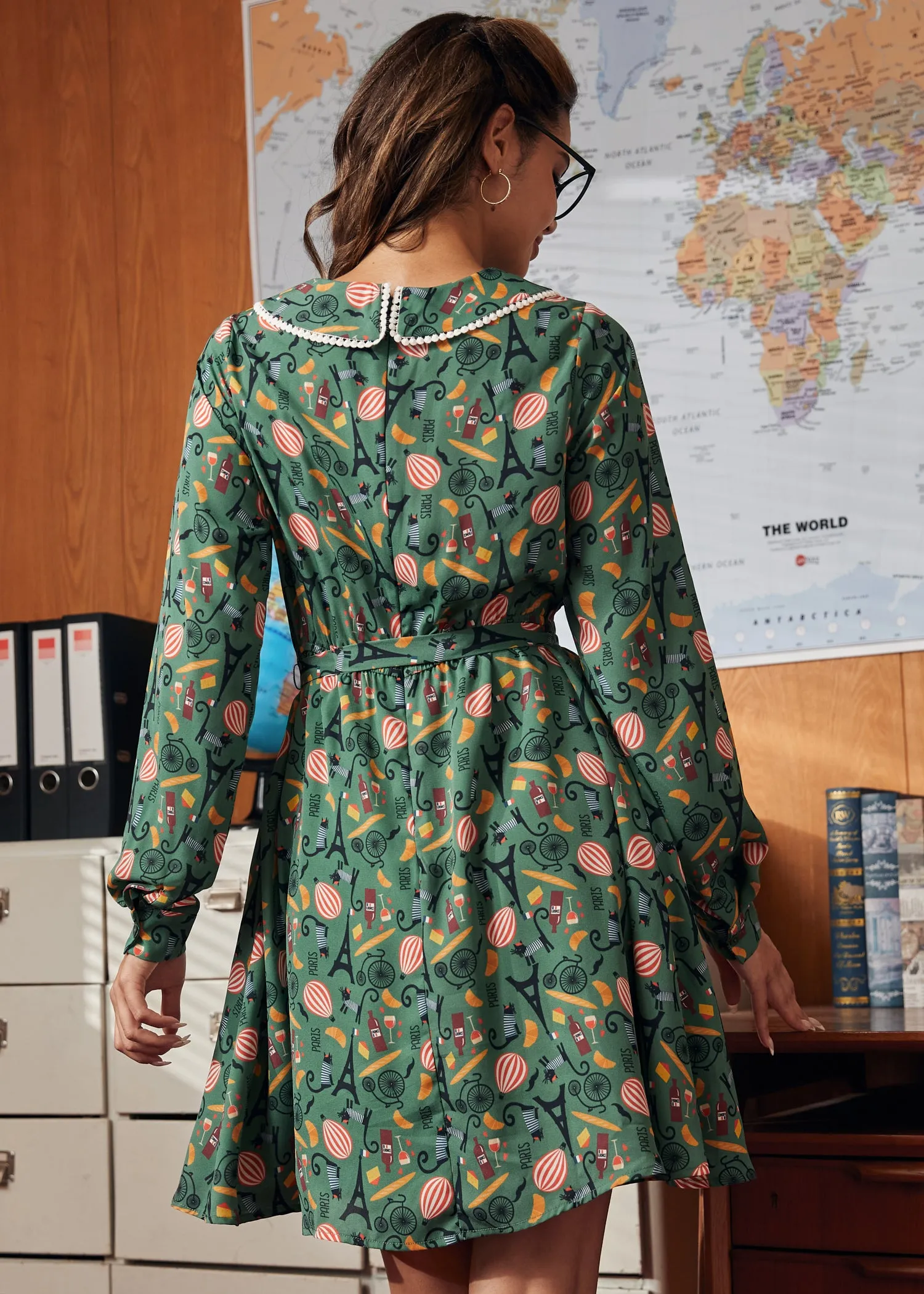 Bon Chic, Bon Collared Dress sold by Modcloth product image thumbnail 3