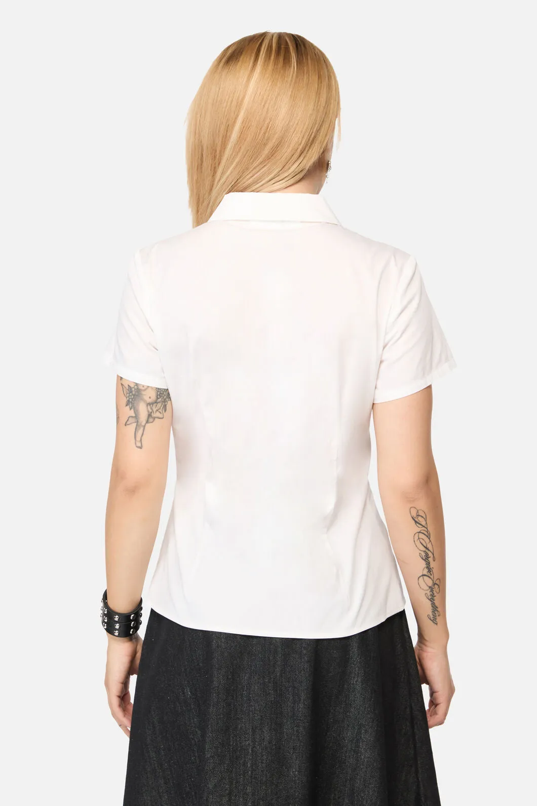 Fiona Embroidered Placket Blouse sold by Modcloth product image thumbnail 5