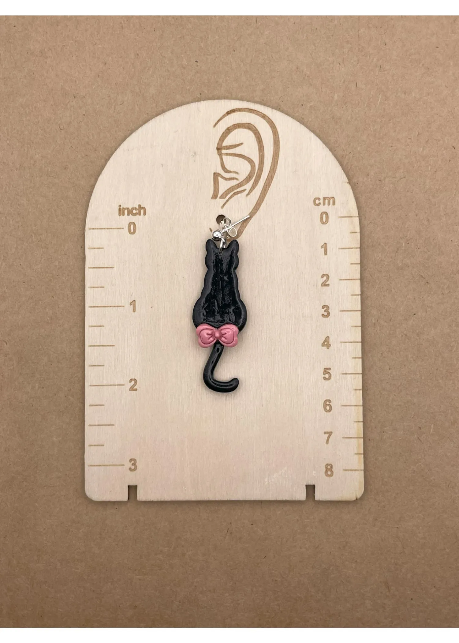 Salem Pretty Kitty Cat Earrings sold by Modcloth product image thumbnail 2