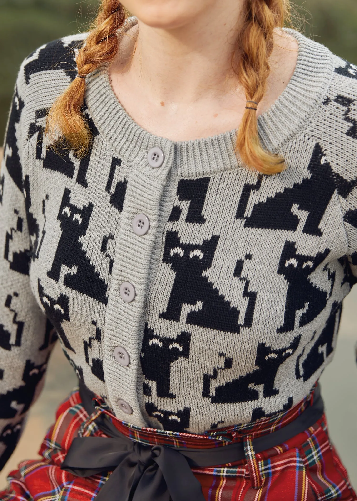 Notes of Nostalgia Crewneck Cardigan sold by Modcloth product image thumbnail 2