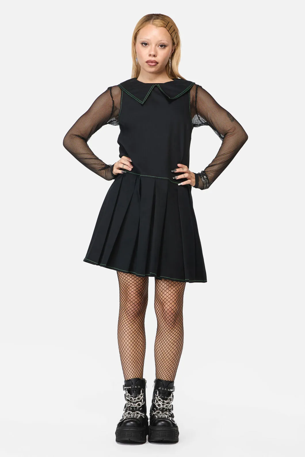 Wired Collar Sleeveless Dress sold by Modcloth product image thumbnail 3