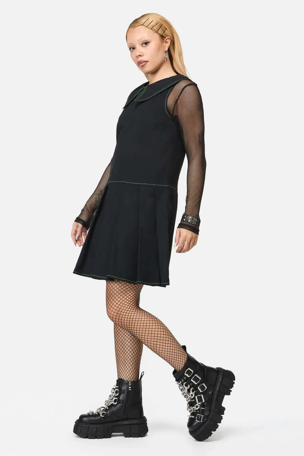 Wired Collar Sleeveless Dress sold by Modcloth product image thumbnail 4