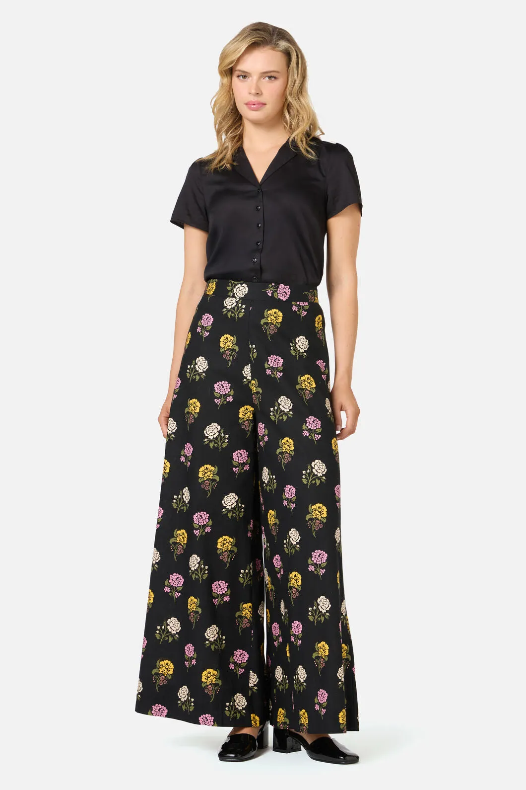 Astrid Rose Wide Leg Pant sold by Modcloth product image thumbnail 3