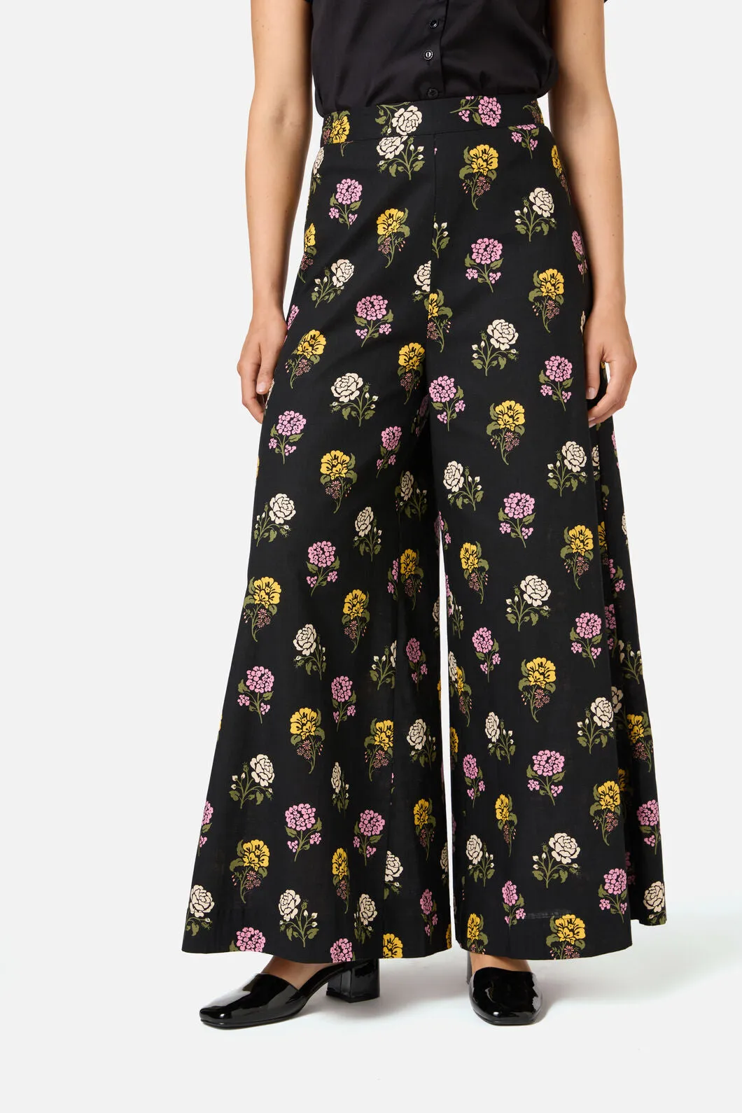 Astrid Rose Wide Leg Pant sold by Modcloth product image thumbnail 4