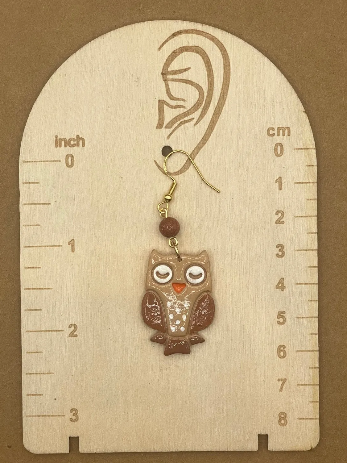 Cutie Owl Dangle Earrings sold by Modcloth product image thumbnail 2