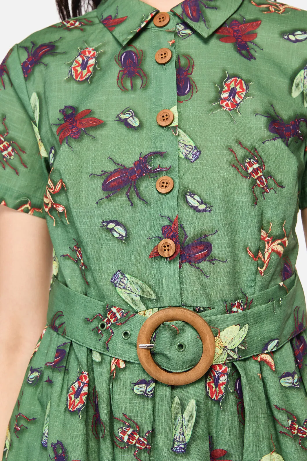 Entomology Print Dress sold by Modcloth product image thumbnail 5